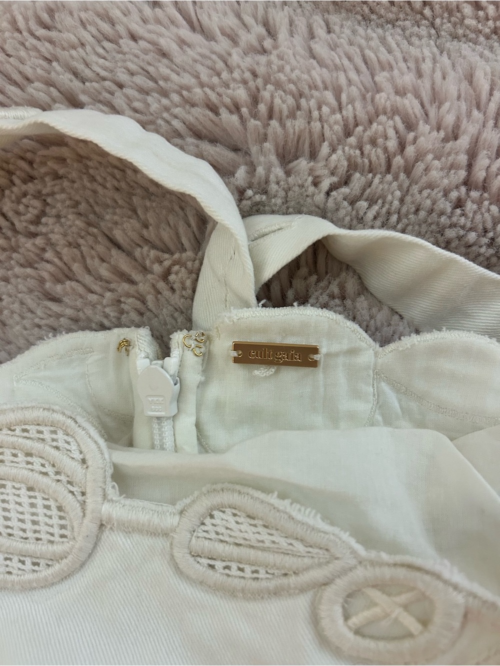 Cult Gaia the Poppy Dress White - Picture 9 of 11